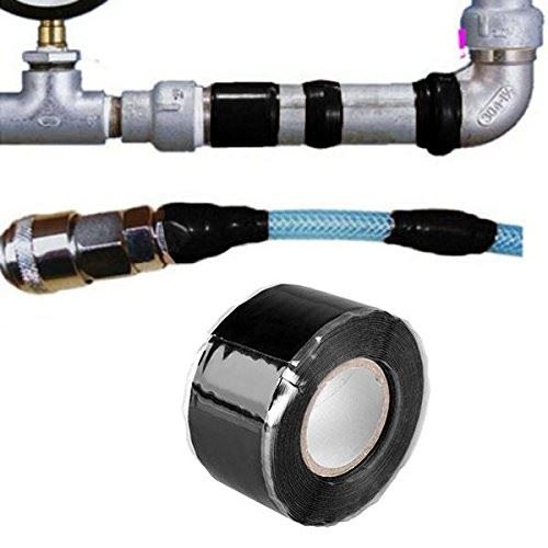 High Temperature Rubber Self Fusing Adhesive Pipe Repair Insulation Vulcanizing Tape