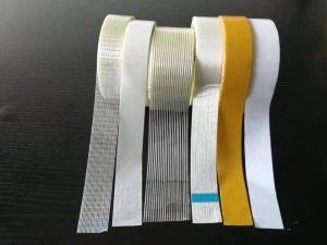 Лента изоляции нити стекловолокна креста ткани собственной личности слипчивая водоустойчивая