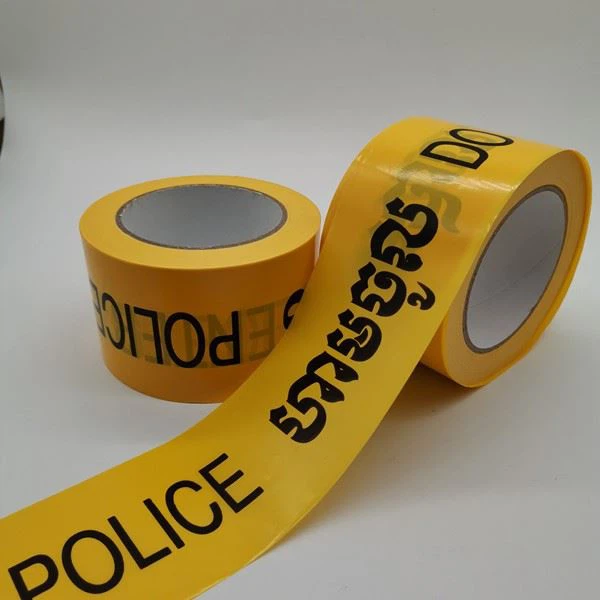 Customize Yellow CAUTION Tape Non-Adhesive Construction Caution Tape Safety Barrier Tape Ribbon Tape Warning Tape For Danger/Hazardous Areas