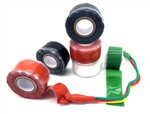 Самоклеящаяся лента из силиконовой резины, устойчивая к высоким температурам